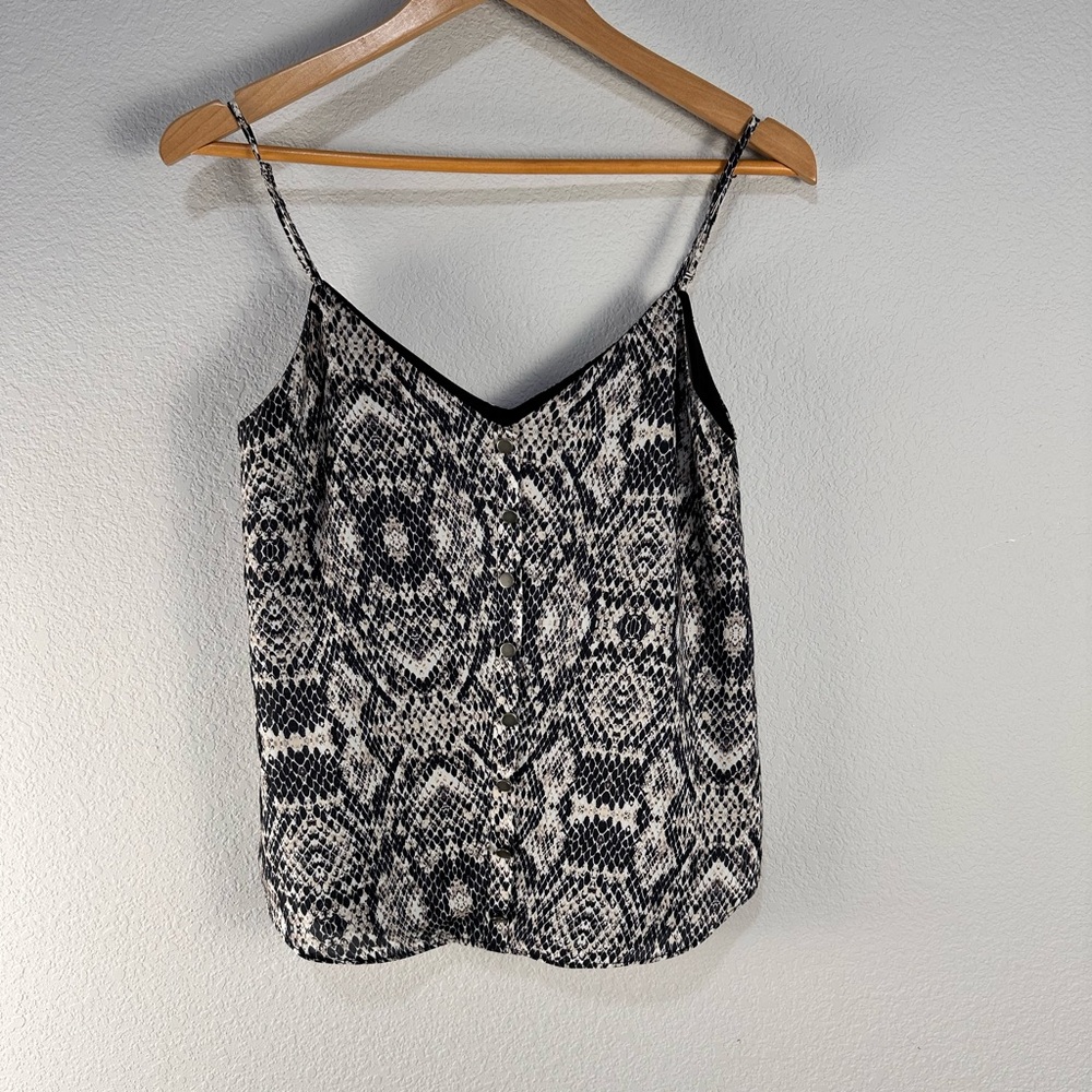 Amanda Uprichard Snake Print Cami‎ Sz S